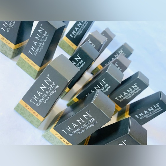 16 - THANN Rice Bran Oil Soap Bars Orange & Tangerine Travel Size Aromatic Wood - Picture 1 of 4